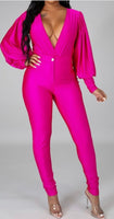 Pink 2PC Bodysuit/Pants
